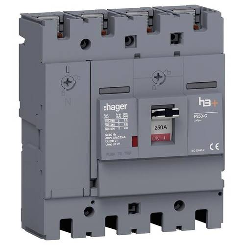 Hager HCT251AR Lasttrennschalter 4polig 250 A 690 V
