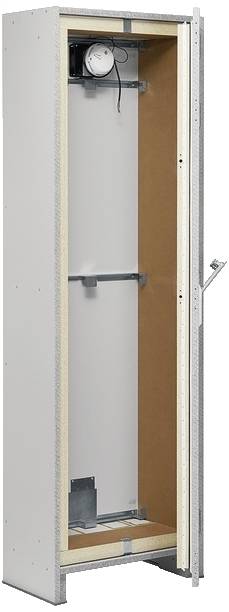 Hager Brandschutzschrank 898 x 2048 x 349 Kunststoff Lichtgrau (RAL 7035) 1 St.