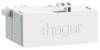 Hager ZZ45WAN2PP RJ45-Einbaumodul Keystone CAT 6a