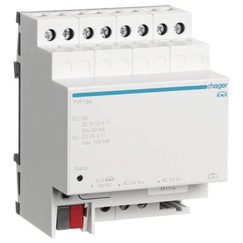 Hager TYF784 Analogeingang 4-Kanal TYF784
