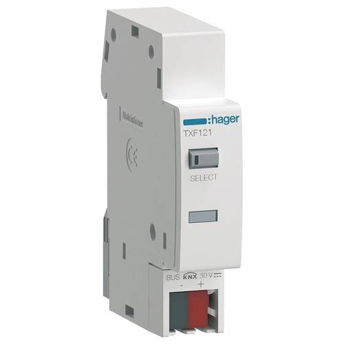 Hager TXF121 Schnittstelle