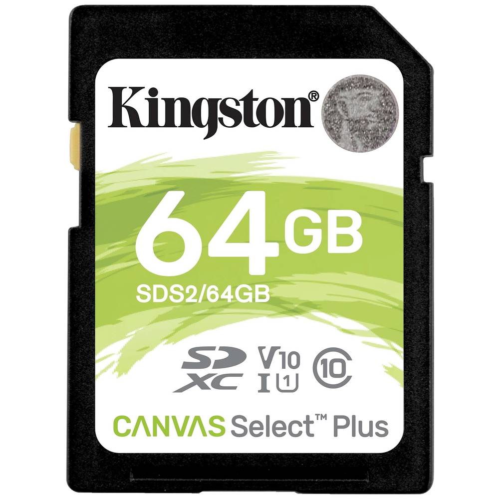 Kingston Canvas Plus SD 64GB geheugenkaart