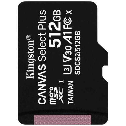 Kingston Canvas Select Plus microSDXC-Karte 512 GB Class 10 UHS-I