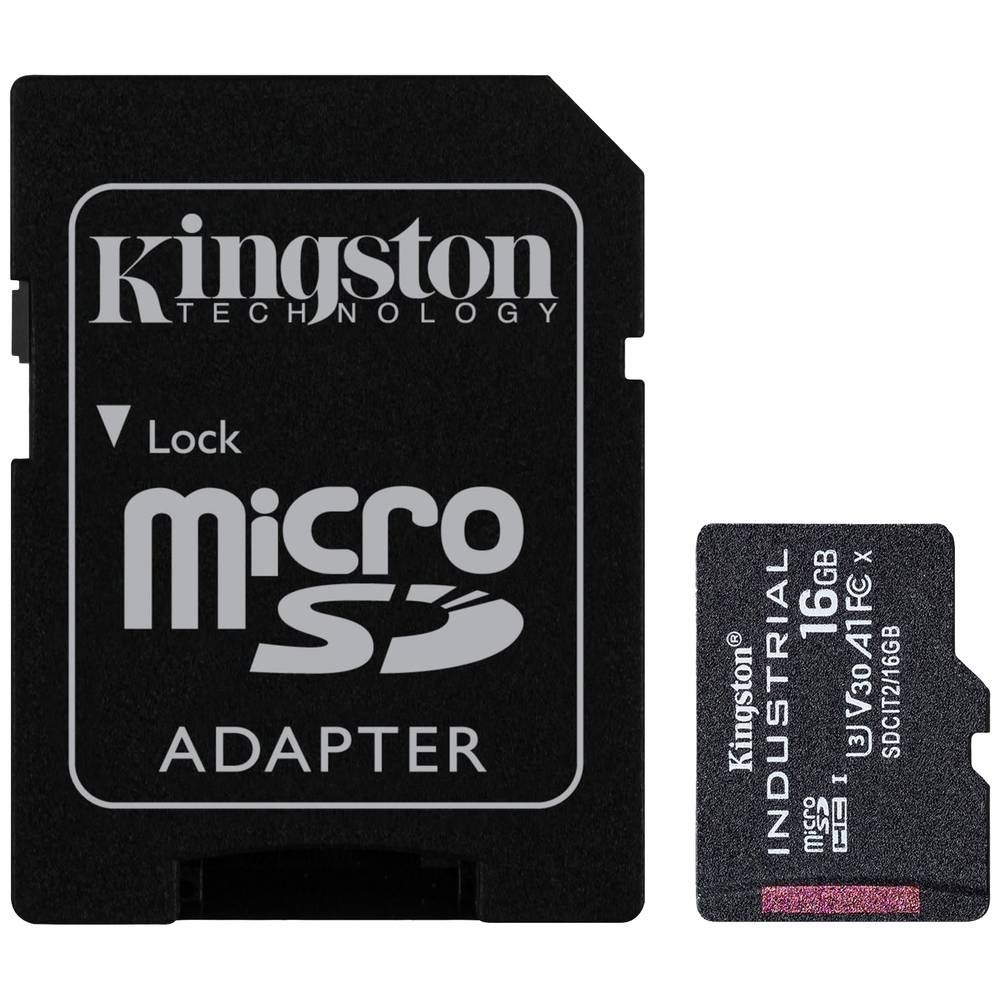 Kingston Industrial microSDHC 16GB