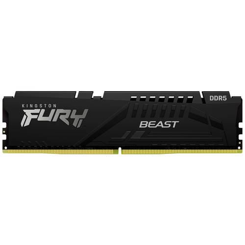 Thumbnail - Kingston FURY Beast PC-Arbeitsspeicher Modul DDR5 8 GB 1 x 8 GB Non-ECC 5200 MHz 288pin DIMM CL36 KF552C36BBE-8