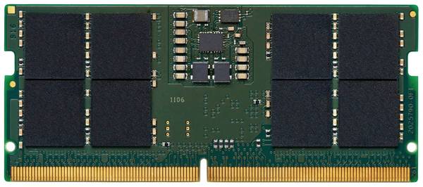 Kingston KINGSTON RAM 16GB DDR5 5600MT/s SODIMM Laptop-Arbeitsspeicher Modul DDR5 16 GB 1 x 16 GB Non-ECC 5600 MHz 262pin SO-DIMM CL46 KCP556SS8-16