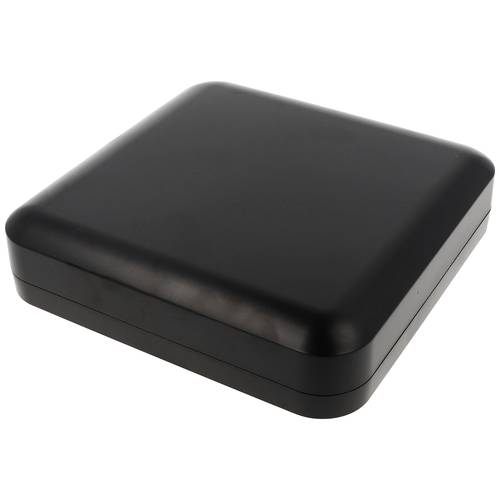 Hammond Electronics 1556HBK Universal-Gehäuse 200 x 200 x 45 ABS Kunststoff flammhemmend Schwarz 1 St.
