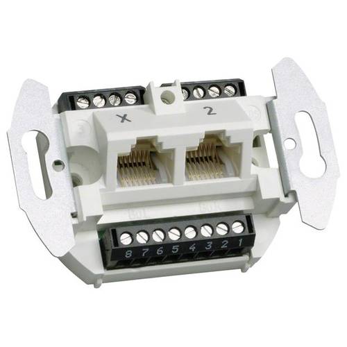 G3120 Elektro-Sockelleisten-Zubehör Tehalit Geräteeinsatz ISDN Weiß 1 St.