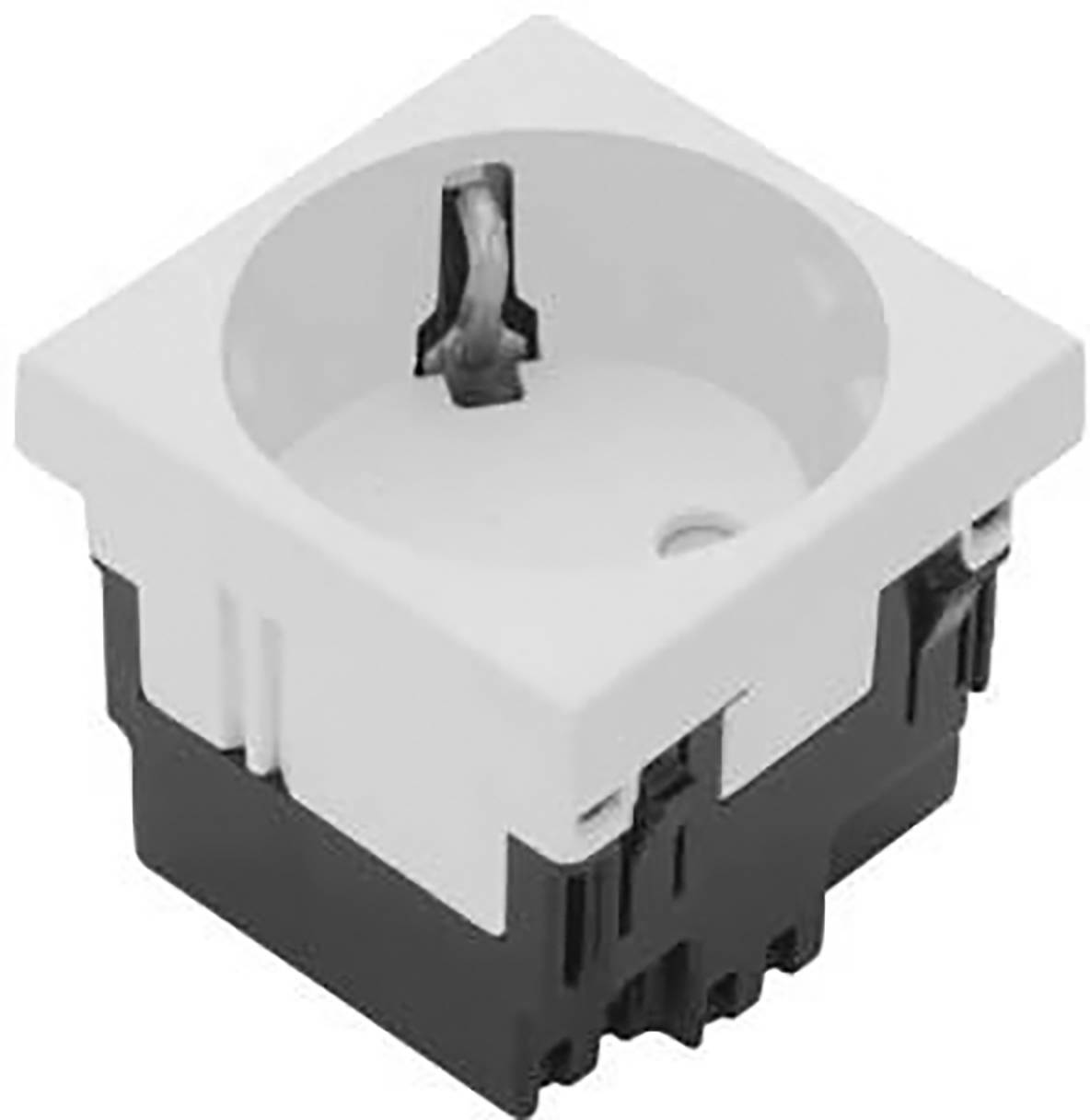 ESR1339010 Elektro-Sockelleisten-Zubehör Tehalit Steckdosencontainer Weiß 1 St.