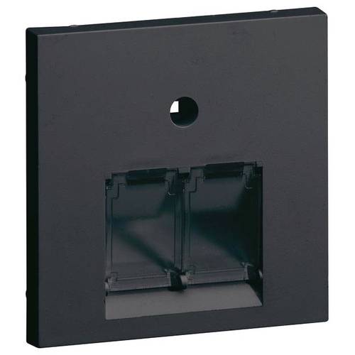 GZUAE2A9011 Elektro-Sockelleisten-Zubehör Tehalit Zentralscheibe UAE Schwarz 1 St.