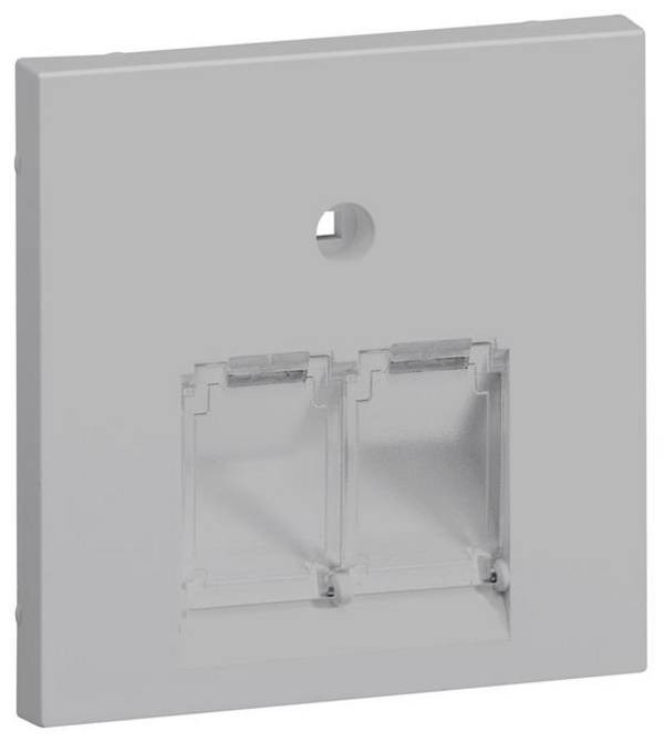 GZUAE2ALAN Elektro-Sockelleisten-Zubehör Tehalit Zentralscheibe UAE  Aluminium 1 St.