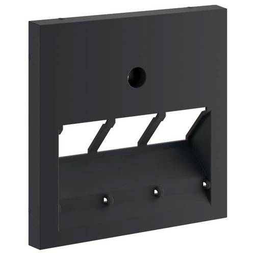 GZUAE3A9011 Elektro-Sockelleisten-Zubehör Tehalit Zentralscheibe UAE Schwarz 1 St.