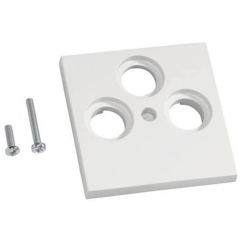 GZSAT3A9016 Elektro-Sockelleisten-Zubehör Tehalit Zentralscheibe TV/SAT Weiß 1 St.