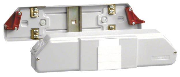 Hager L55307035 Automateneinbaueinheit Anzahl Reihen 4 Grau (RAL 7035) 1 St.