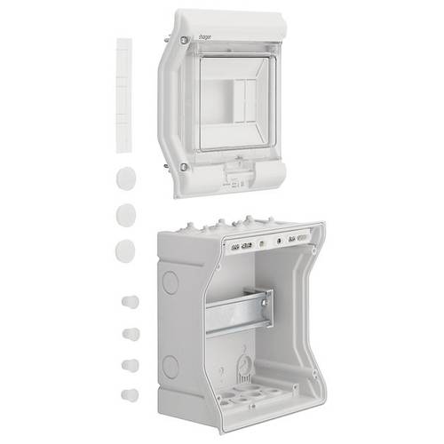 Hager VE106D Sonstige Installationstechnik Kleinverteiler Aufputz Anzahl Reihen = 1 Inhalt 1 St.