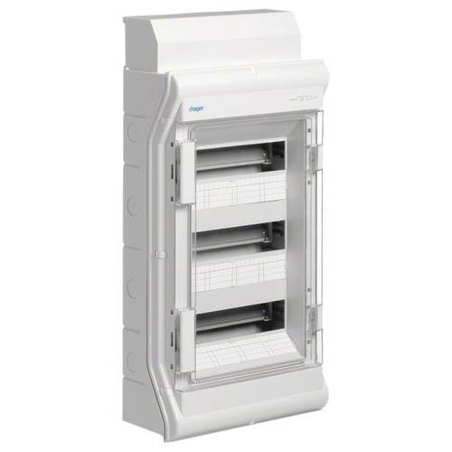 Hager VE312DN VE312DN Kleinverteiler Aufputz Anzahl Reihen = 3 Inhalt 1 St.