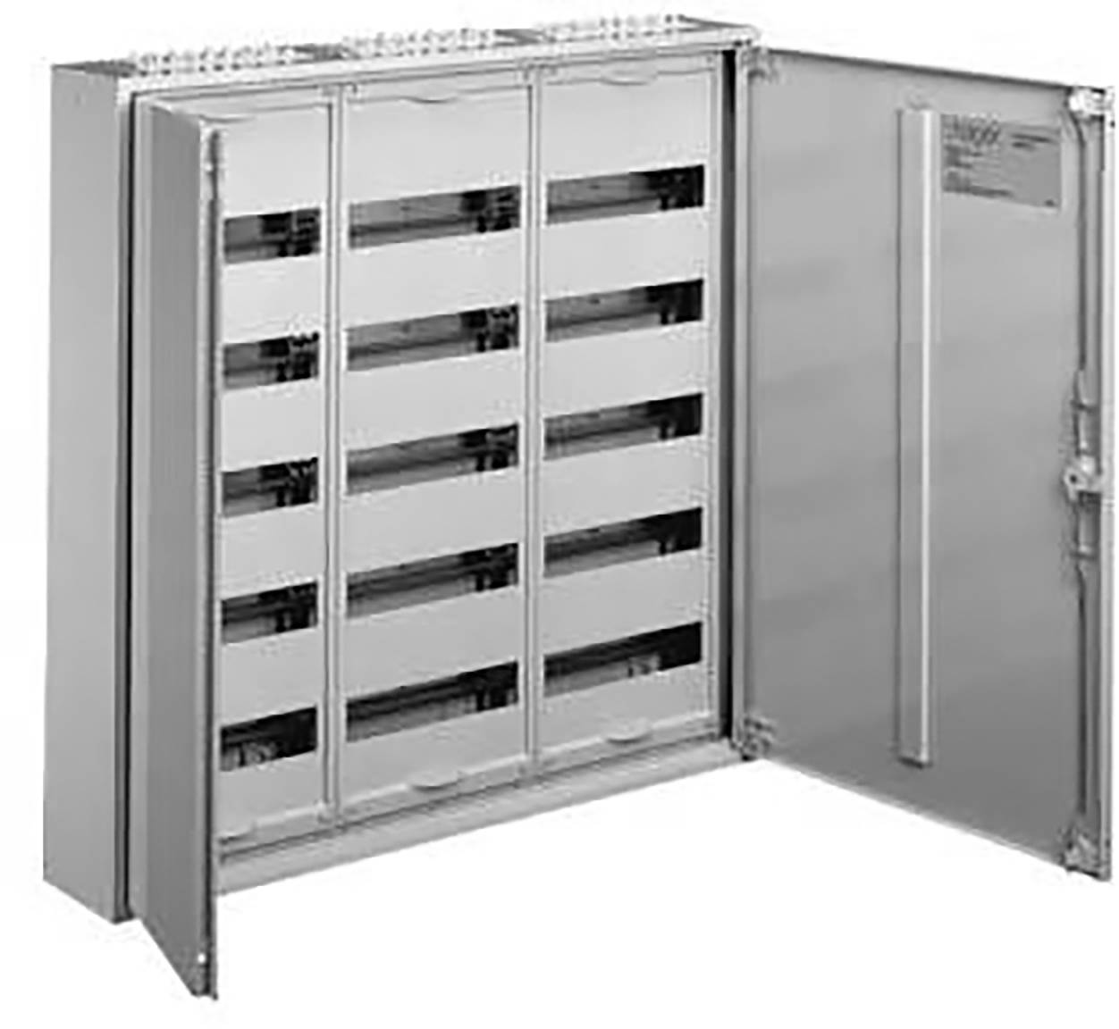 Hager FWB53A Feldverteiler Aufputz Anzahl Reihen = 15 Inhalt 1 St.