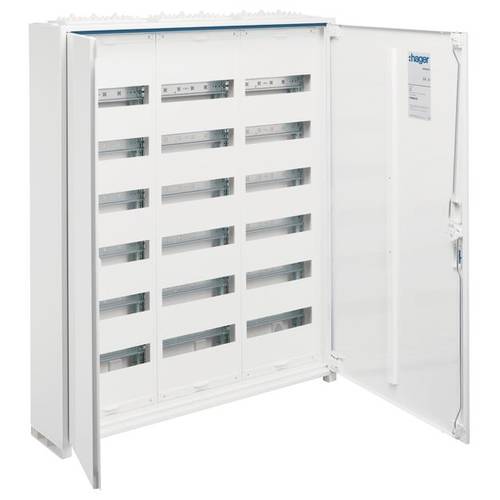 Hager FWB63A Feldverteiler Aufputz Anzahl Reihen = 18 Inhalt 1 St.