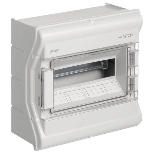 Hager VE112SN Kleinverteiler Aufputz Anzahl Reihen = 1 Inhalt 1 St.