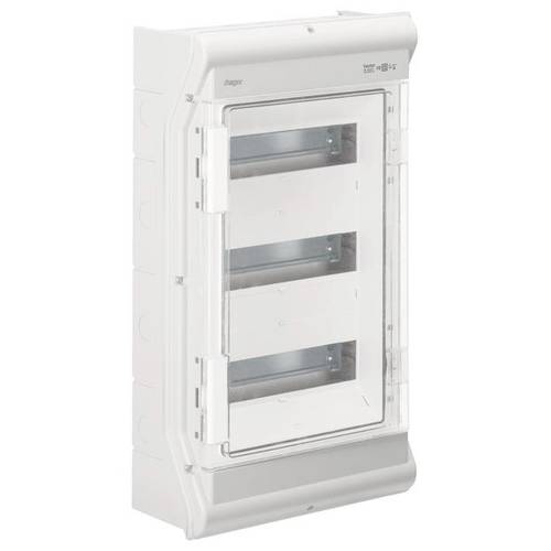 Hager VE312PN Kleinverteiler Aufputz Anzahl Reihen = 3 Inhalt 1 St.