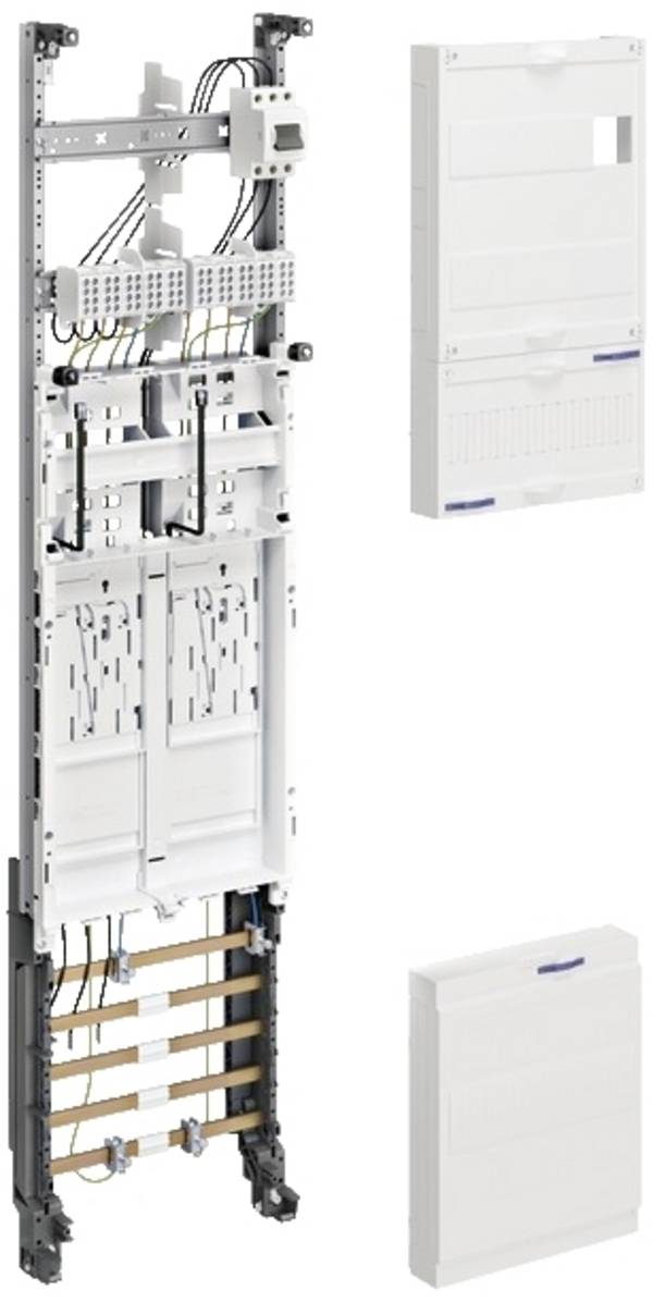 Hager ZH3EZ12PN Komplettfeld Aufputz Inhalt 1 St.