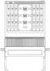 Hager ZAW102WY8 ZAW102WY8 Wandler- und Messschrank Aufputz Inhalt 1 St.