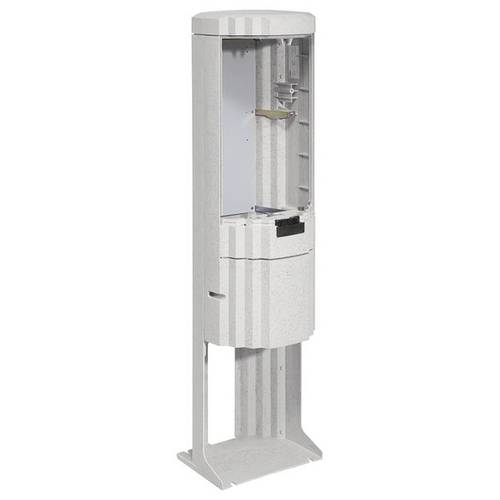 Hager ZAL135PA Verteilersäule Grau (RAL 7035) 1 St.