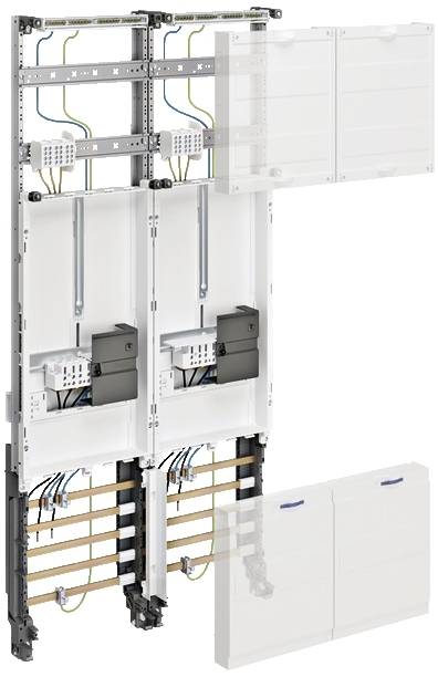 Hager ZK33W3N Komplettfeld Inhalt 1 St.