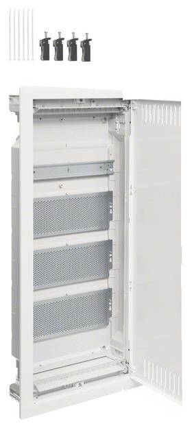 Hager VH48NWB Multimedia-Verteiler Hohlwand Anzahl Reihen = 4 Inhalt 1 St.