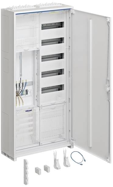 HAGER Komplettschrank 1ZP/ ZB323T15 VF-5rh/APZ universZ 1100x550x205 2-feld