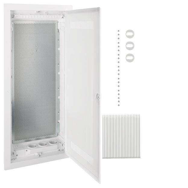 Hager VU48WWV Multimedia-Verteiler Unterputz Anzahl Reihen = 4 Inhalt 1 St.