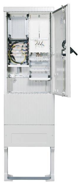 Hager ZAS205BD14A Zähleranschlusssäule Kunststoff 1 St.