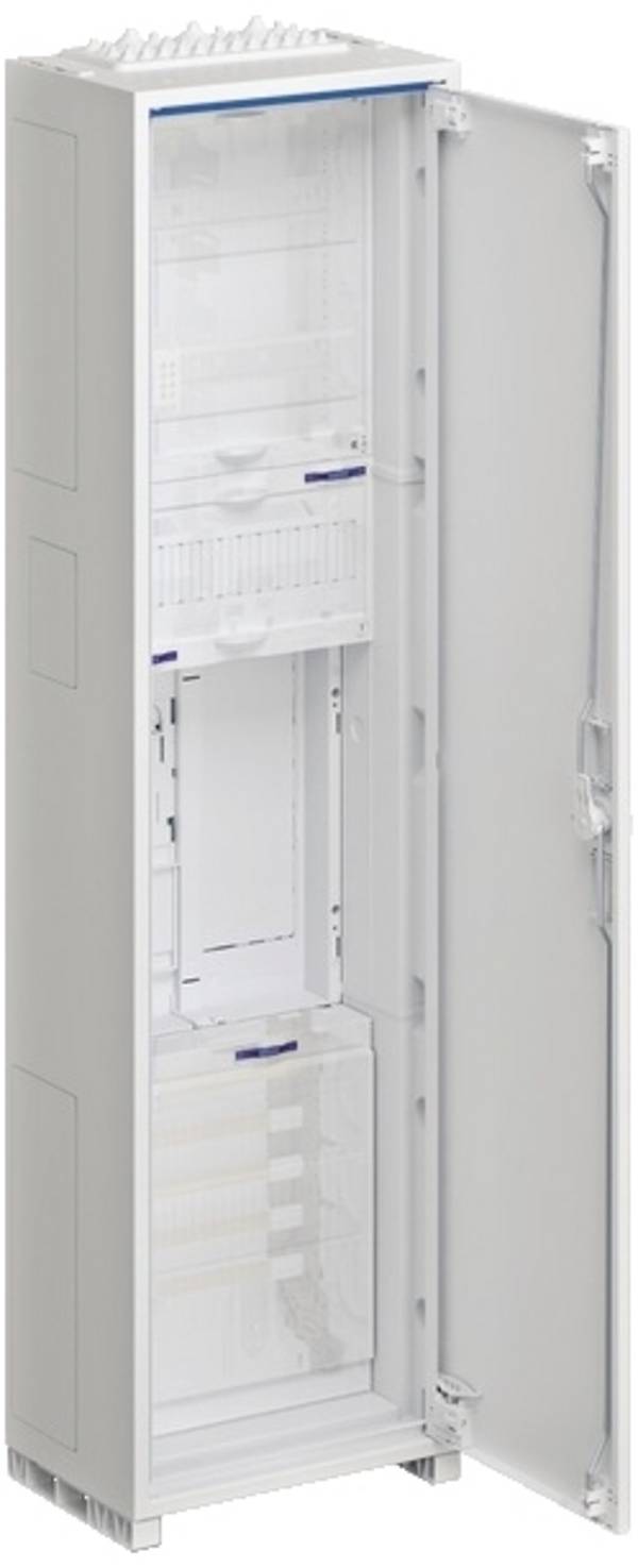 Hager ZB31ET21W1 Komplettschrank Aufputz Anzahl Teilungen = 1 Anzahl Reihen = 0 Inhalt 1 St.