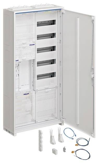 HAGER Komplettschrank univ.Z ZB32SET15LK 1100mm 1ZP 2feld BKE-I APZ VT-5rh