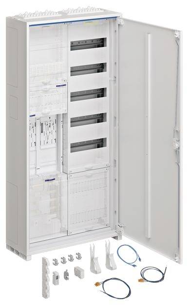 HAGER Komplettschrank univ.Z ZB32SET25LK 1100mm 2ZP 2feld BKE-I APZ VT-5rh