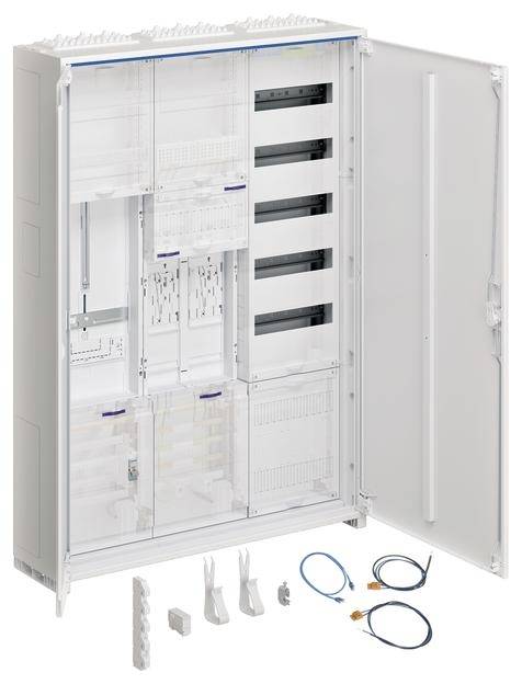 Hager ZB33SET28LK Komplettschrank Aufputz Inhalt 1St.