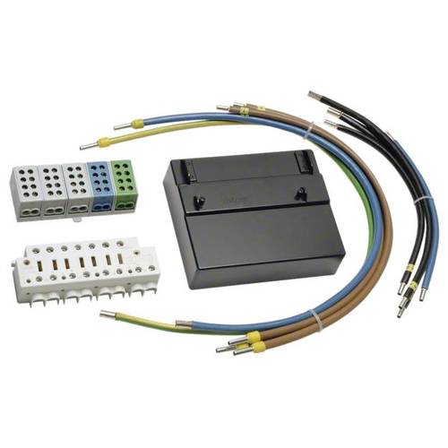 Hager ZY100 Bestückungspaket Braun, Blau 5polig 1 St.