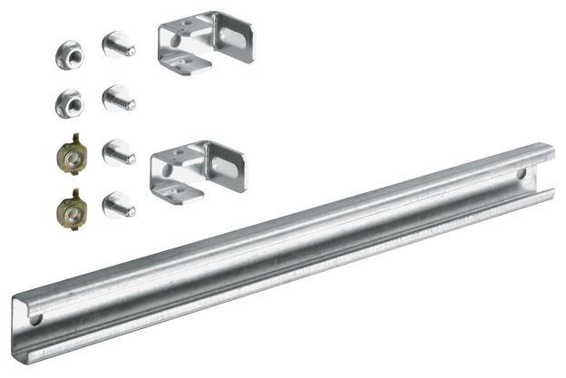 Hager UT71CN Kabelabfangschiene Metall Grau 1 St.