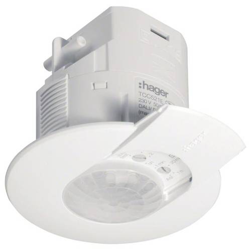 Hager TCC521E Präsenzmelder Reichweite max. (im Freifeld) 7 m