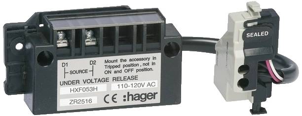Hager HXF053H Unterspannungsauslöser 110 V, 120 V 1 St.