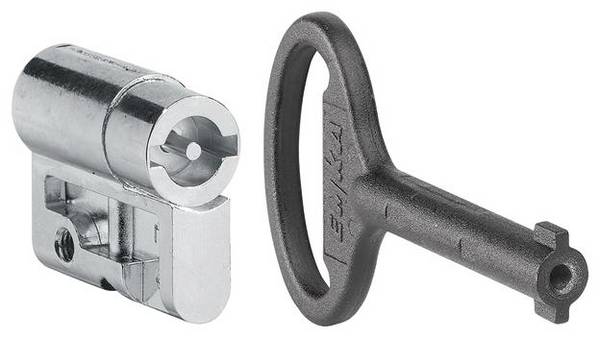 Hager MES-PHZDB3 Hager MES-PHZDB3 Profilhalbzylinder- einsatz Doppelbart 3mm Profilhalbzylinder 1 St.
