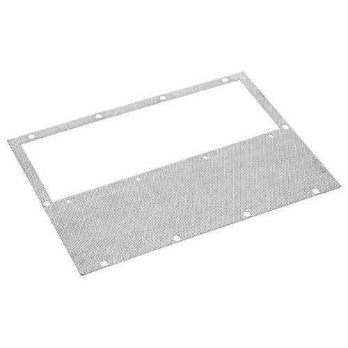 Hager MES-LBE04 Kombiflansch (B x H) 199 mm x 1 mm Metall Grau 1 St.