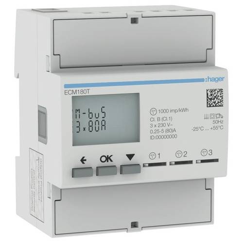 Hager ECM180T Wechselstromzähler 1 St.