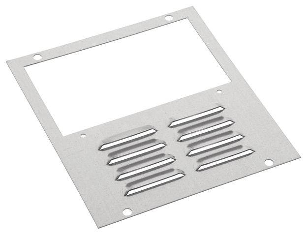 Hager MES-LSE02 Kombiflansch Metall Grau 1 St.