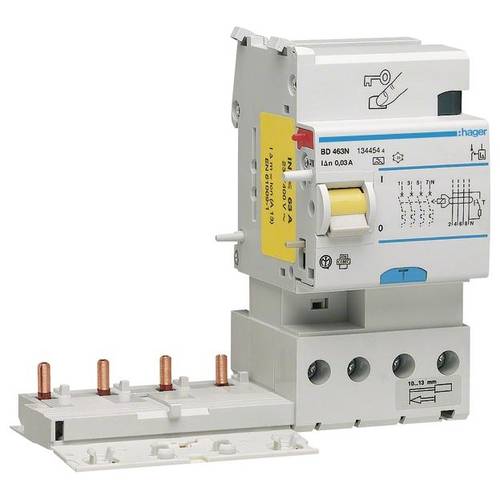 Thumbnail - Hager BD463N FI-Block 4polig 63 A 230 V