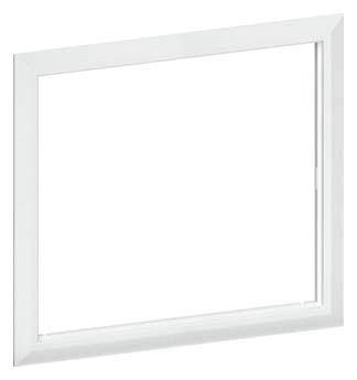 Hager FZ032F Blendrahmen Metall Weiß 1 St.