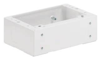 Hager FZ611N Sockel Stahl Weiß 1 St.