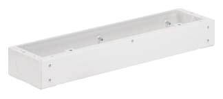 Hager FZ613N Sockel Stahl Weiß 1 St.