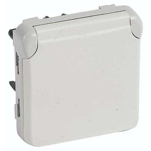 069641 Elektro-Sockelleisten-Zubehör Legrand 069641 Steckdosencontainer Beige 1 St.