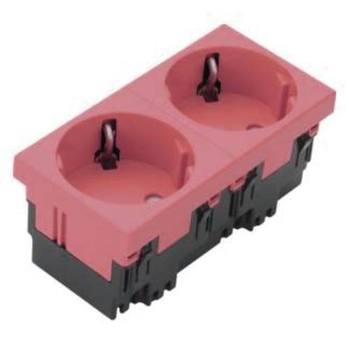 ESR2332004 Elektro-Sockelleisten-Zubehör Tehalit Steckdosencontainer Orange 1 St.